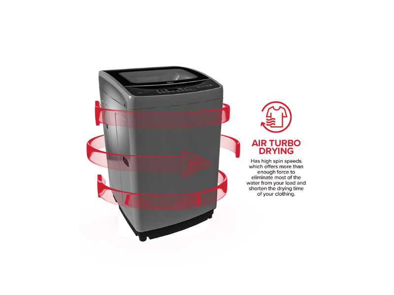 DEFY 17KG TOP LOADER WASHING MACHINE METALLIC - Image 3