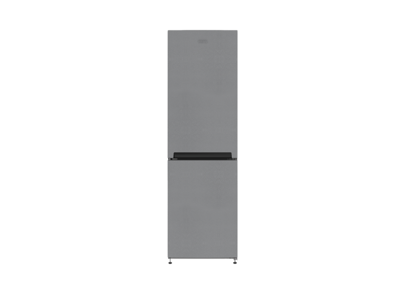 Defy 210lt Eco Fridge/Freezer Satin Metallic