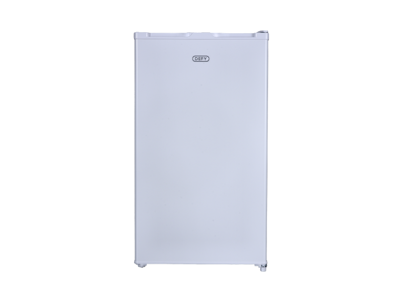DEFY 90L BAR FRIDGE WHITE